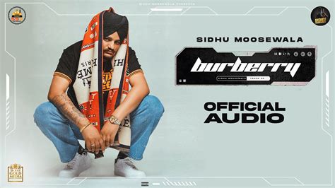 burberry black song|sidhu moose wala moosetape videos.